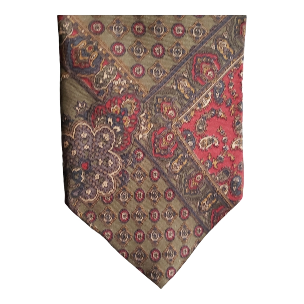 Vintage Bill Blass Paisley Silk Tie